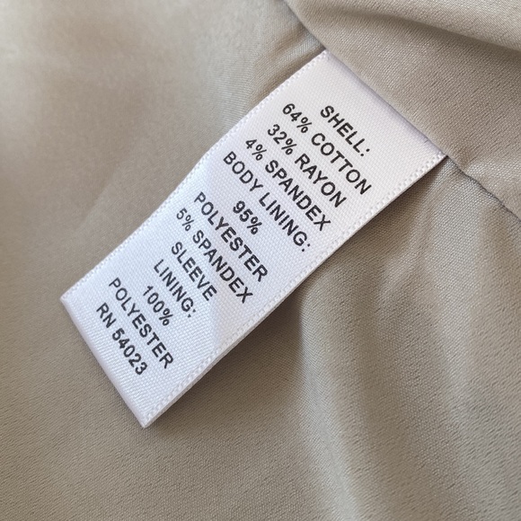 NWT Banana Republic blazer - stretch material size 10 - Picture 4 of 4